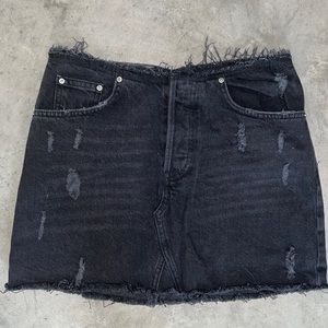 BDG jean skirt